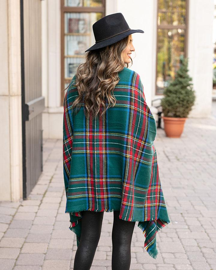 Winter Weight Pocket Poncho/Scarf