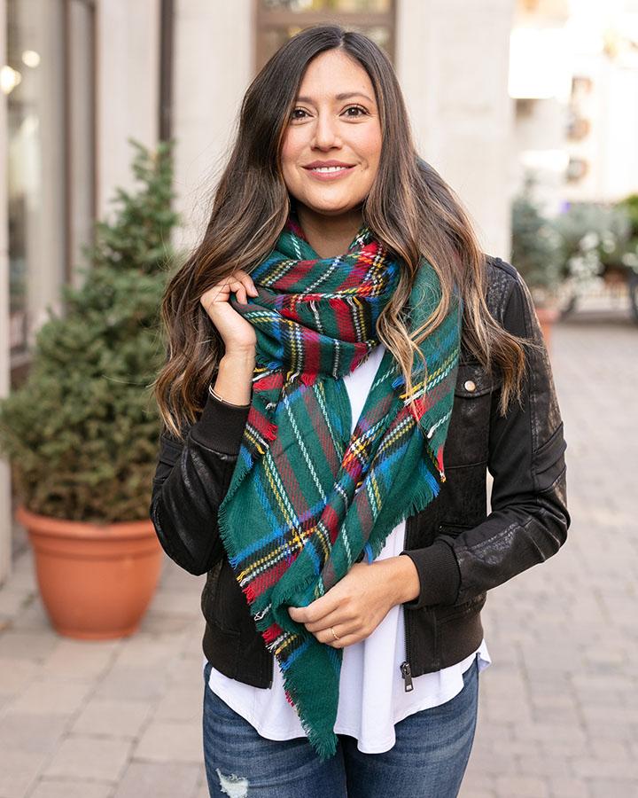 Winter Weight Pocket Poncho/Scarf