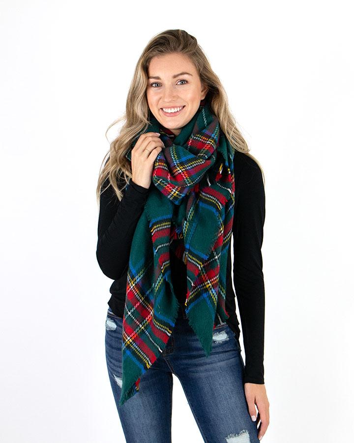 Winter Weight Pocket Poncho/Scarf