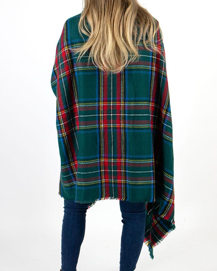 Winter Weight Pocket Poncho/Scarf