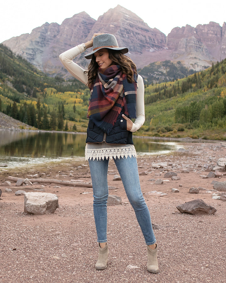 Blanket Scarf/Toggle Poncho