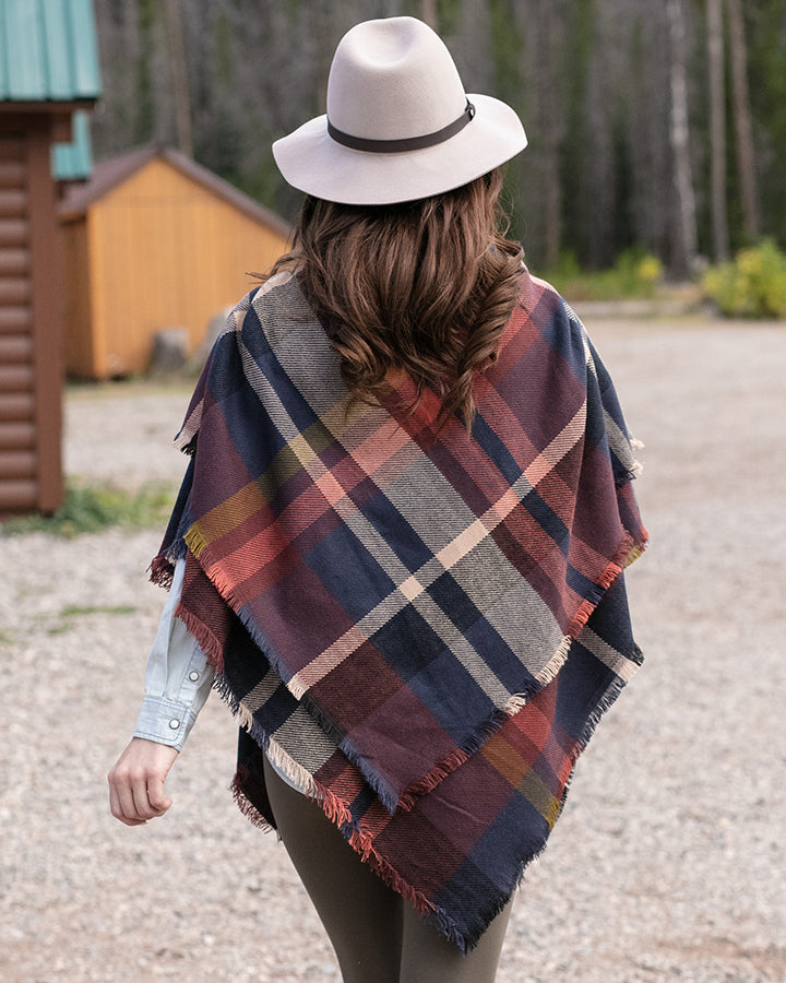 Blanket Scarf/Toggle Poncho