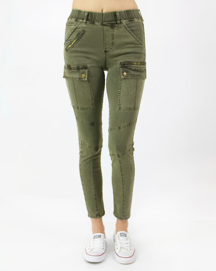 Womens sales cargo jeggings