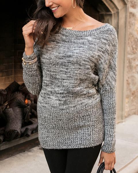 Grace & Lace Flip Sweater - Babe Outfitters
