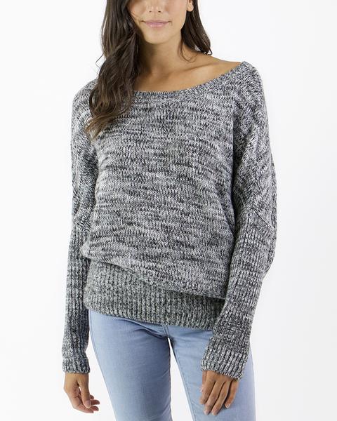 Grace & Lace Flip Sweater - Babe Outfitters
