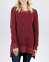 Grace & Lace Honeycomb Knit Sweater - Babe Outfitters