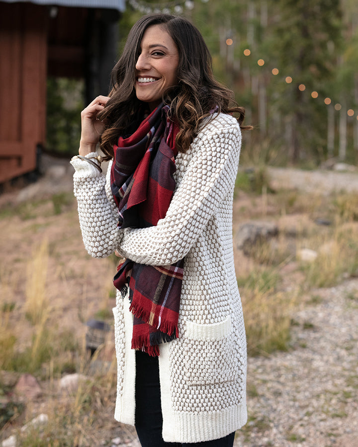 Winter Weight Pocket Poncho/Scarf