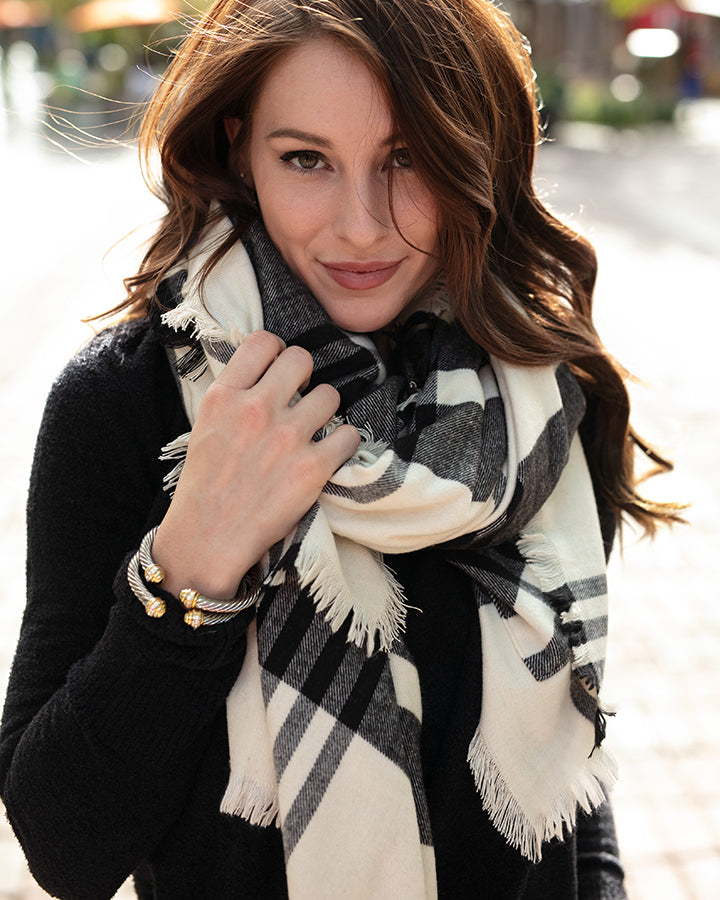 Winter Weight Pocket Poncho/Scarf