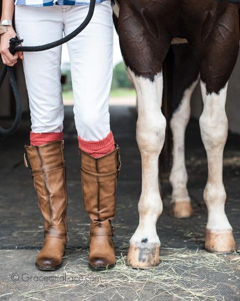 Grace & Lace Cable Knit Boot Cuff - Babe Outfitters