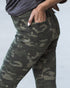 Grace & Lace Camo Mid Rise Zip up Jeggings - Babe Outfitters