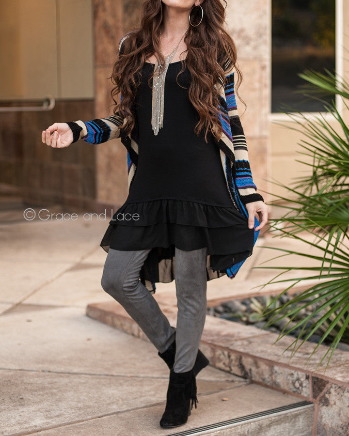 Grace & Lace Chiffon High-Low Extenders - Babe Outfitters