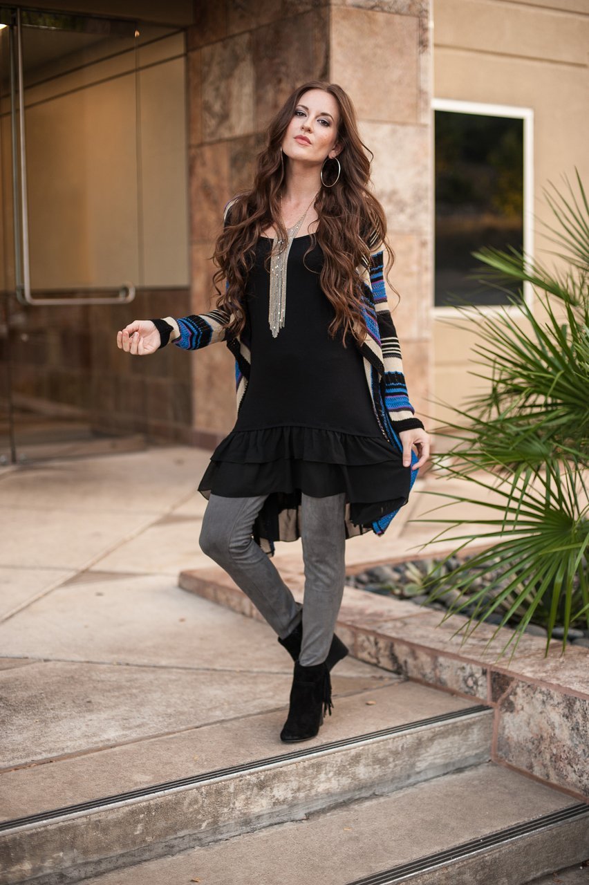 Grace & Lace Chiffon High-Low Extenders - Babe Outfitters