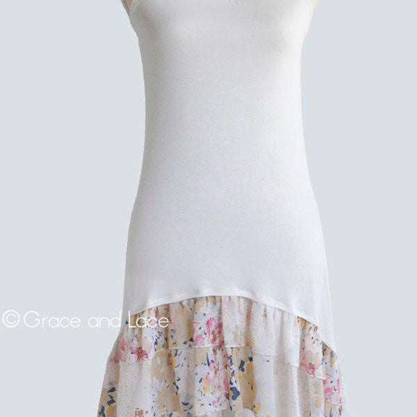 Grace & Lace Chiffon High-Low Extenders - Babe Outfitters