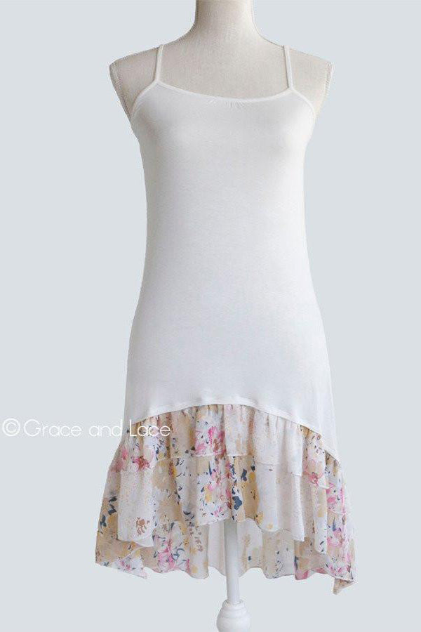 Grace & Lace Chiffon High-Low Extenders - Babe Outfitters