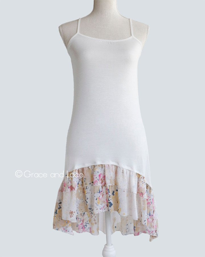 Grace & Lace Chiffon High-Low Extenders - Babe Outfitters