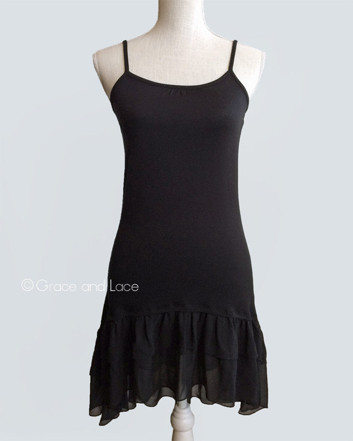 Grace & Lace Chiffon High-Low Extenders - Babe Outfitters