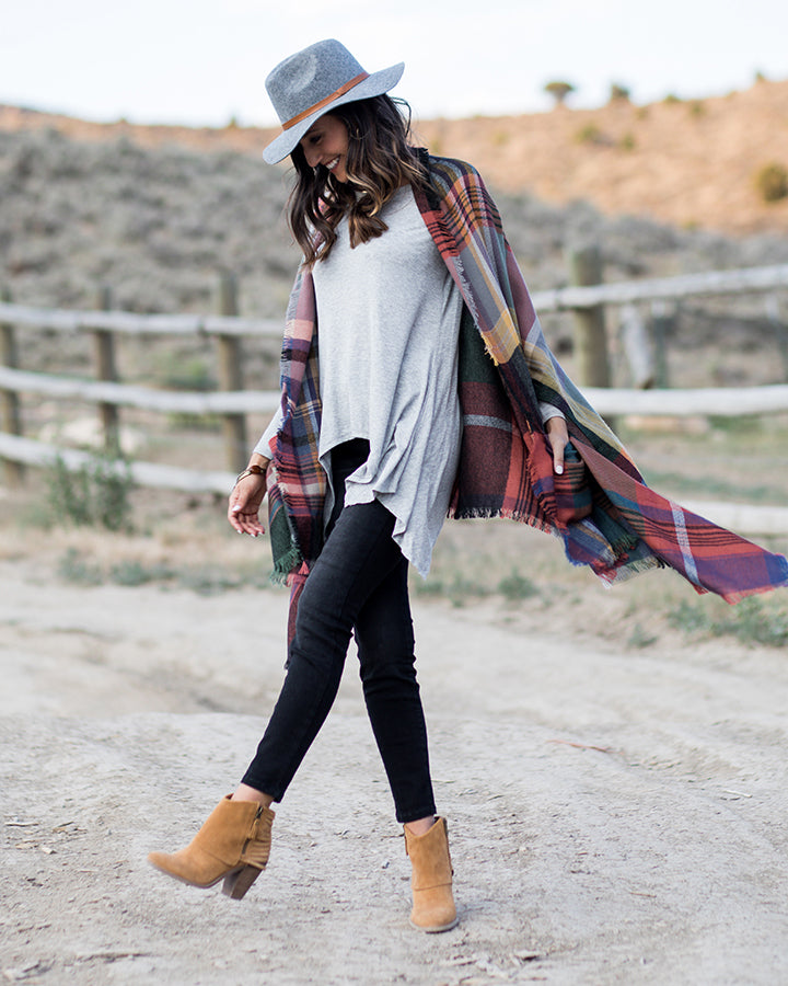 Grace & Lace Everyday Favorite Ribbed Tee - Babe Outfitters