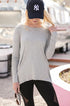 Grace & Lace Everyday Favorite Ribbed Tee - Babe Outfitters