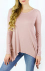 Grace & Lace Everyday Favorite Ribbed Tee - Babe Outfitters