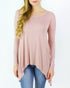 Grace & Lace Everyday Favorite Ribbed Tee - Babe Outfitters