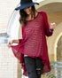 Grace & Lace Open Knit Light Weight Two Fit Knit Cardigan - Babe Outfitters