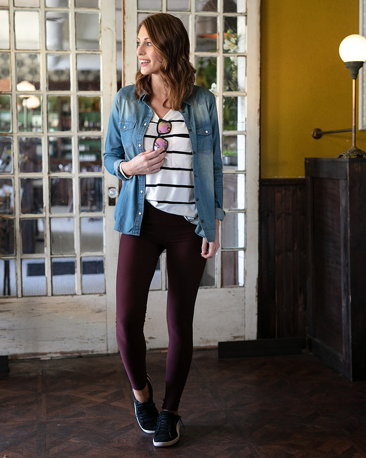 Grace & Lace Live-In Leggings - Babe Outfitters