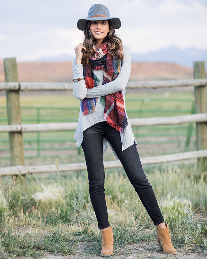 Grace & Lace Classic Mid Rise Pull-On Jeggings (Black) - Babe Outfitters