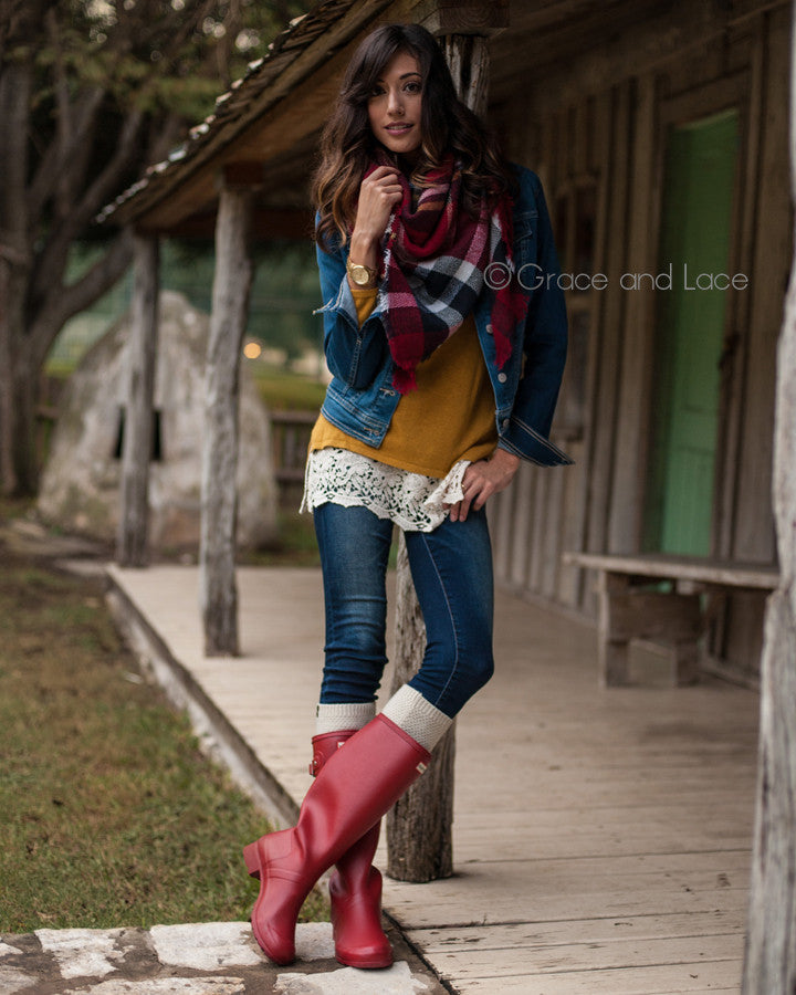 Blanket Scarf/Toggle Poncho