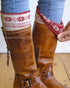Grace & Lace Patterned Boot Cuffs - Babe Outfitters