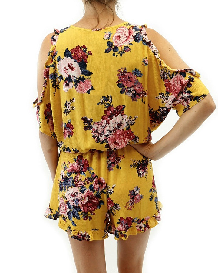 Grace & Lace Sunshine Romper - Babe Outfitters