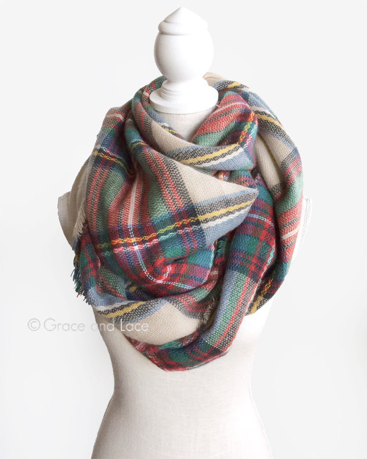 Blanket Scarf/Toggle Poncho