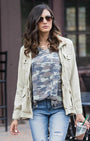 Grace & Lace Washed Tencel Cargo Jacket - Babe Outfitters
