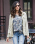 Grace & Lace Washed Tencel Cargo Jacket - Babe Outfitters