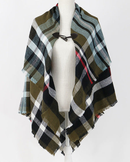 Blanket Scarf/Toggle Poncho