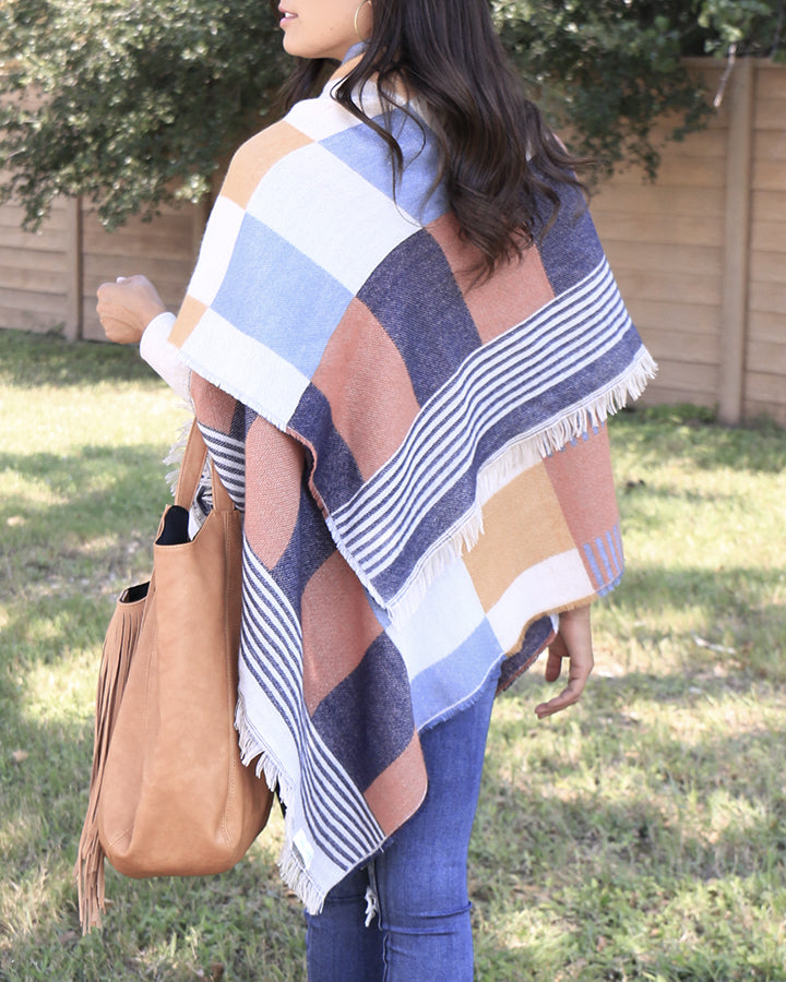 Blanket Scarf/Toggle Poncho