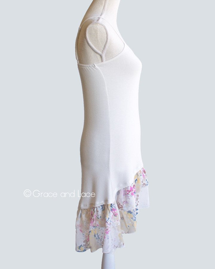 Grace & Lace Chiffon High-Low Extenders - Babe Outfitters