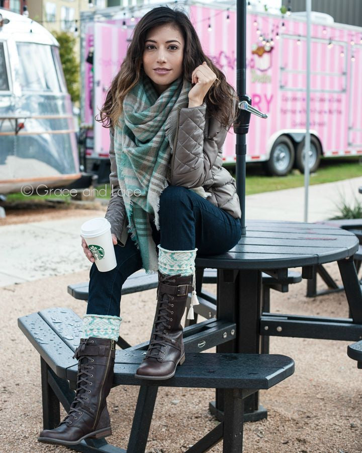 Blanket Scarf/Toggle Poncho