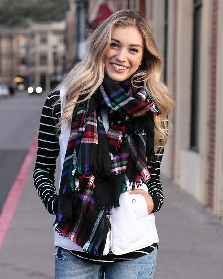 Winter Weight Pocket Poncho/Scarf