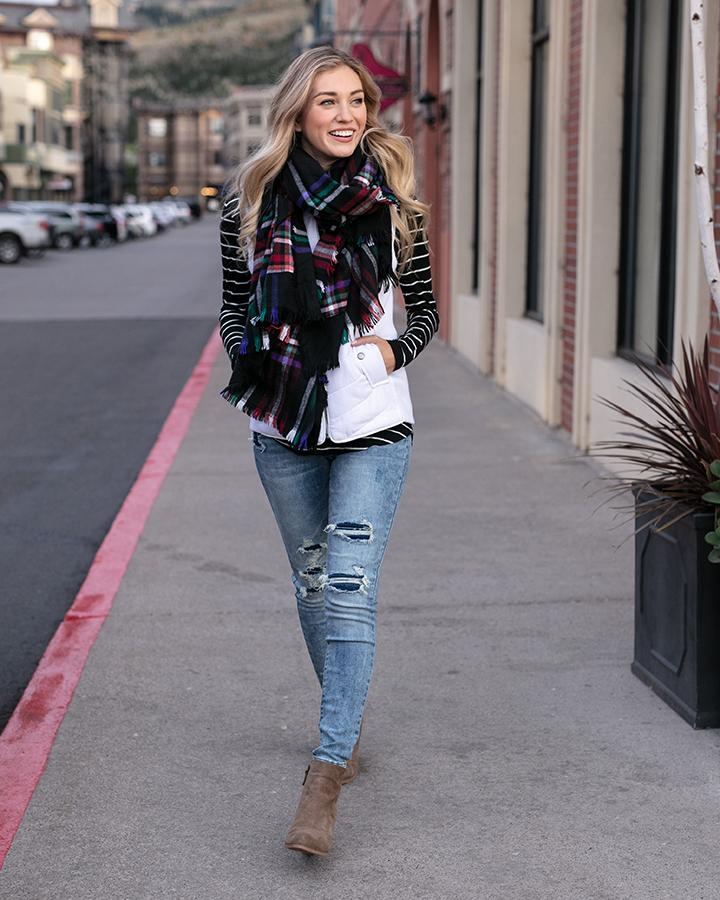 Winter Weight Pocket Poncho/Scarf