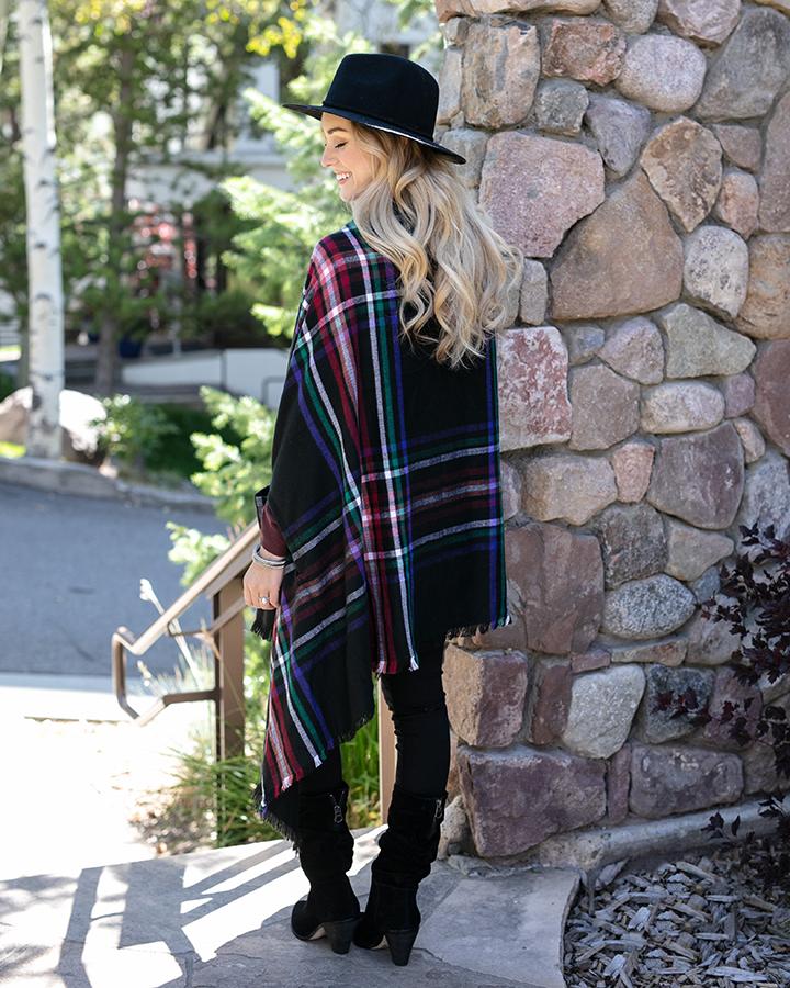 Winter Weight Pocket Poncho/Scarf