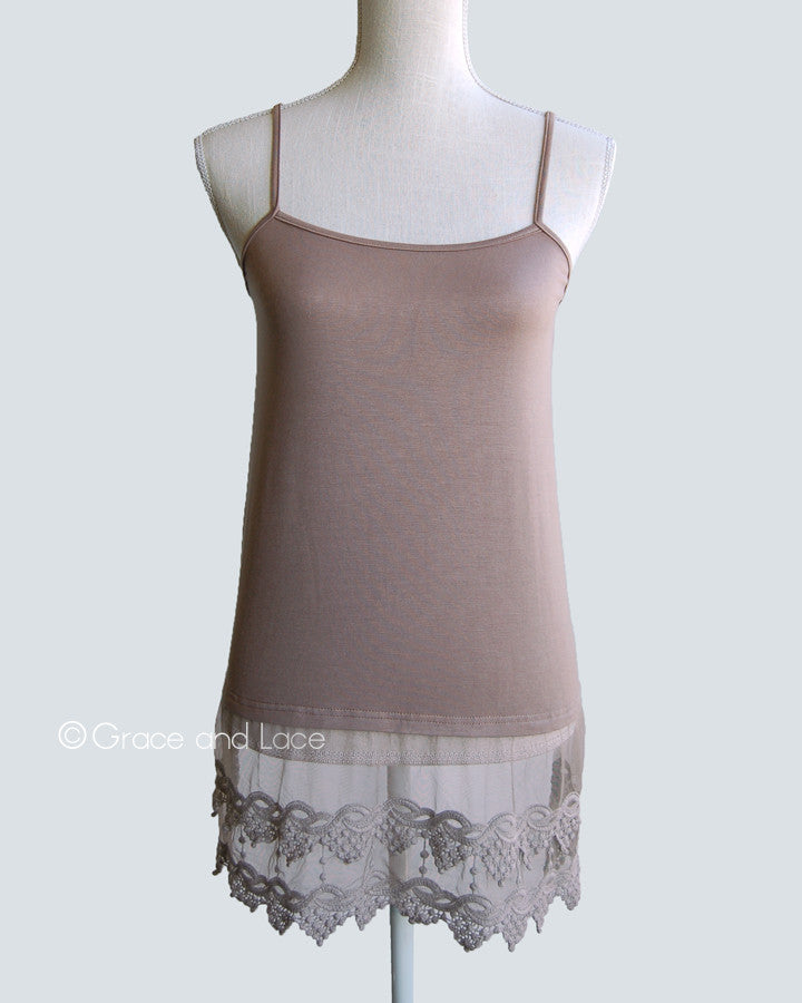 Grace & Lace Pointed Lace Top Extenders - Babe Outfitters