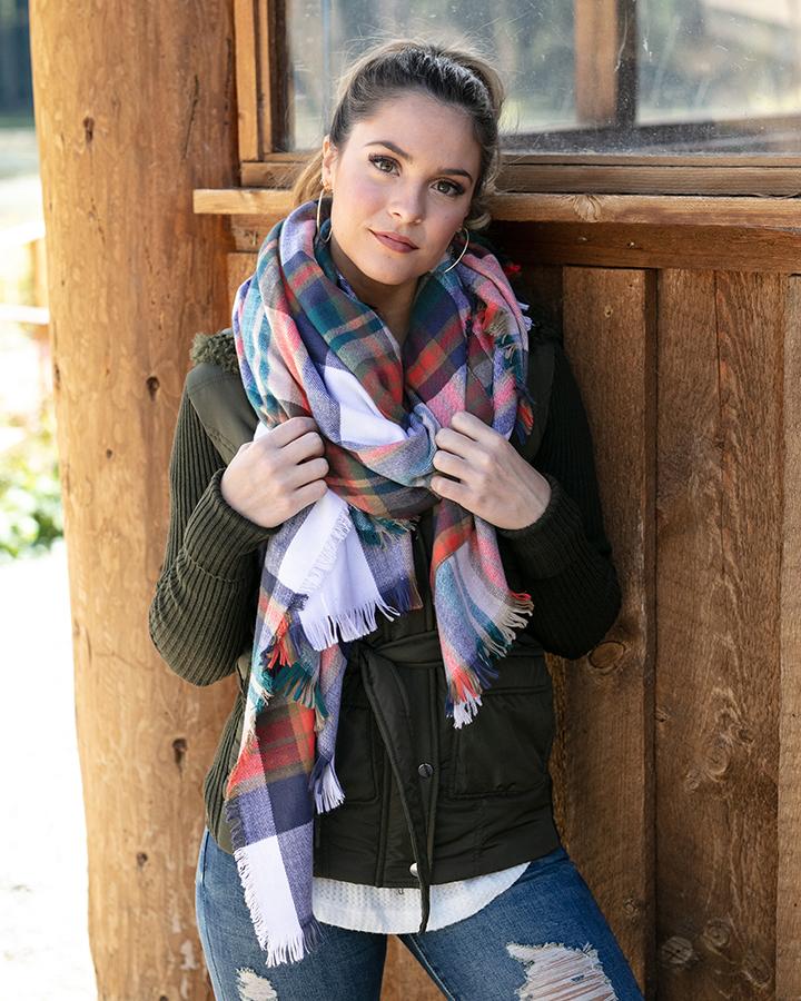 Winter Weight Pocket Poncho/Scarf
