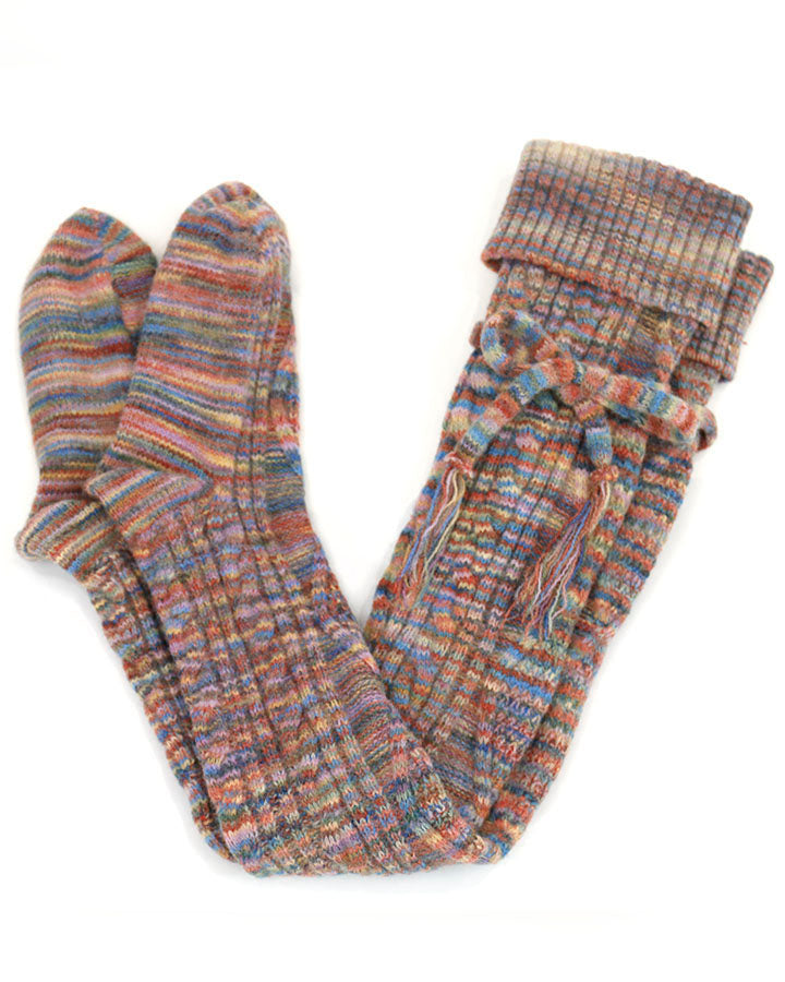 Alpine Thigh High Boot Socks