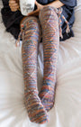 Alpine Thigh High Boot Socks