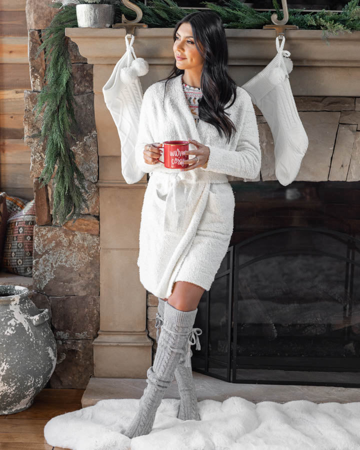 Alpine Thigh High Boot Socks