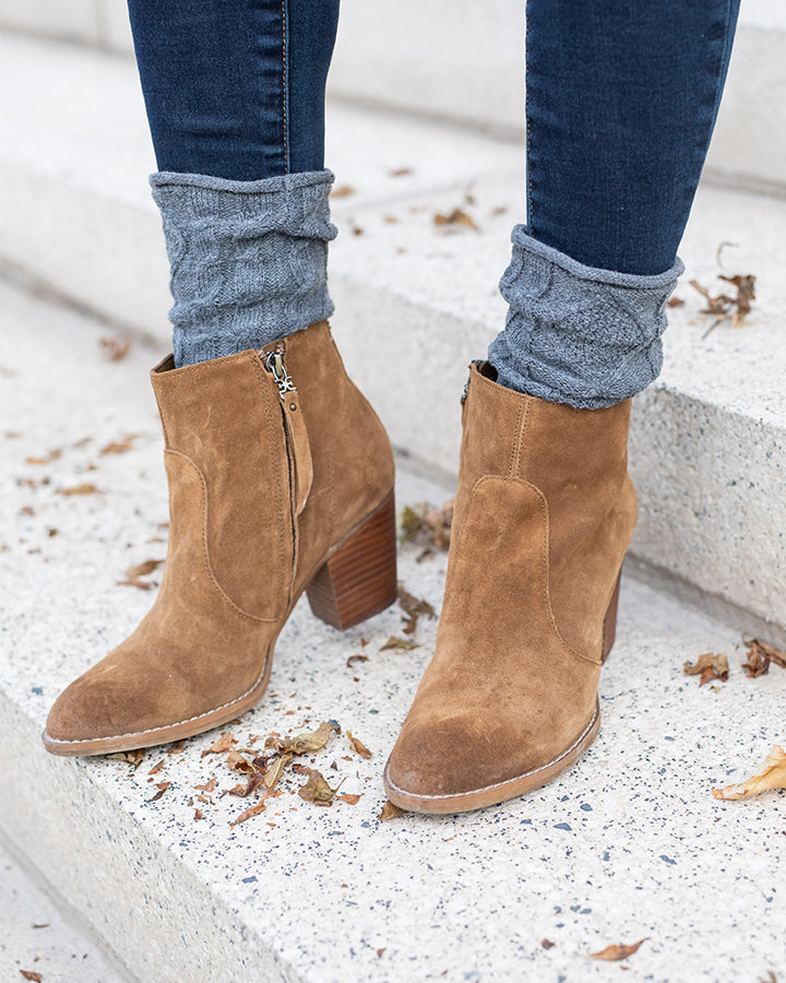 Cable Knit Boot Socks