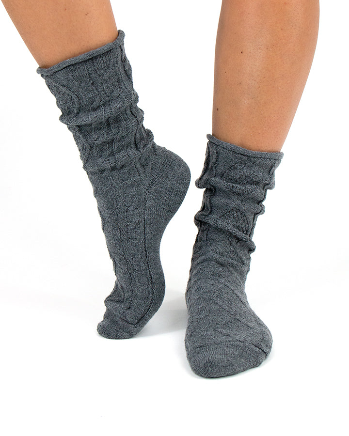 Grace & Lace Cable Knit Boot Socks