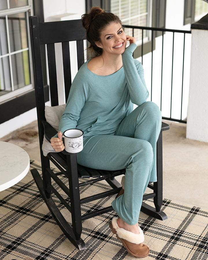 Grace & Lace Jammies Kangaroo Pullover (Charcoal)