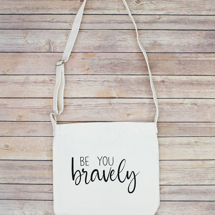 Quote Tote (Be You Bravely)