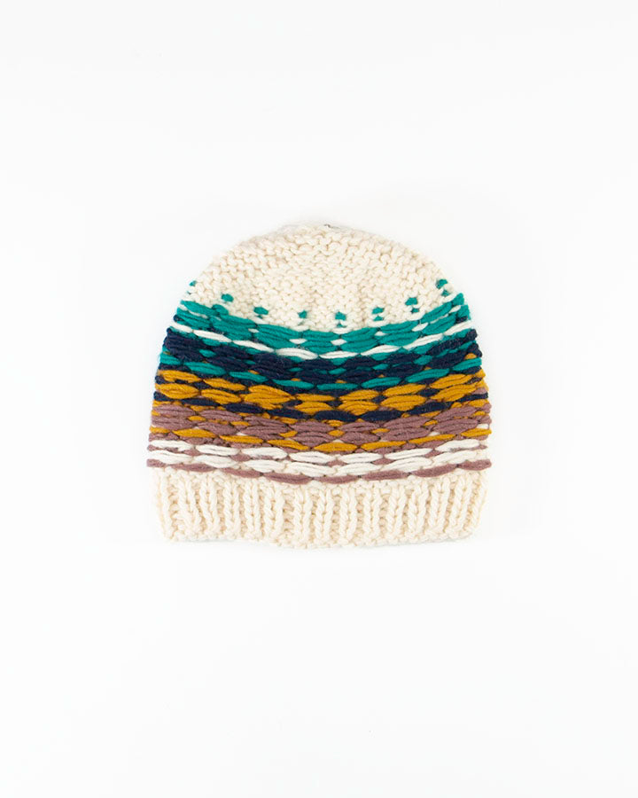 Reversible Pom Hat (Snowcap)